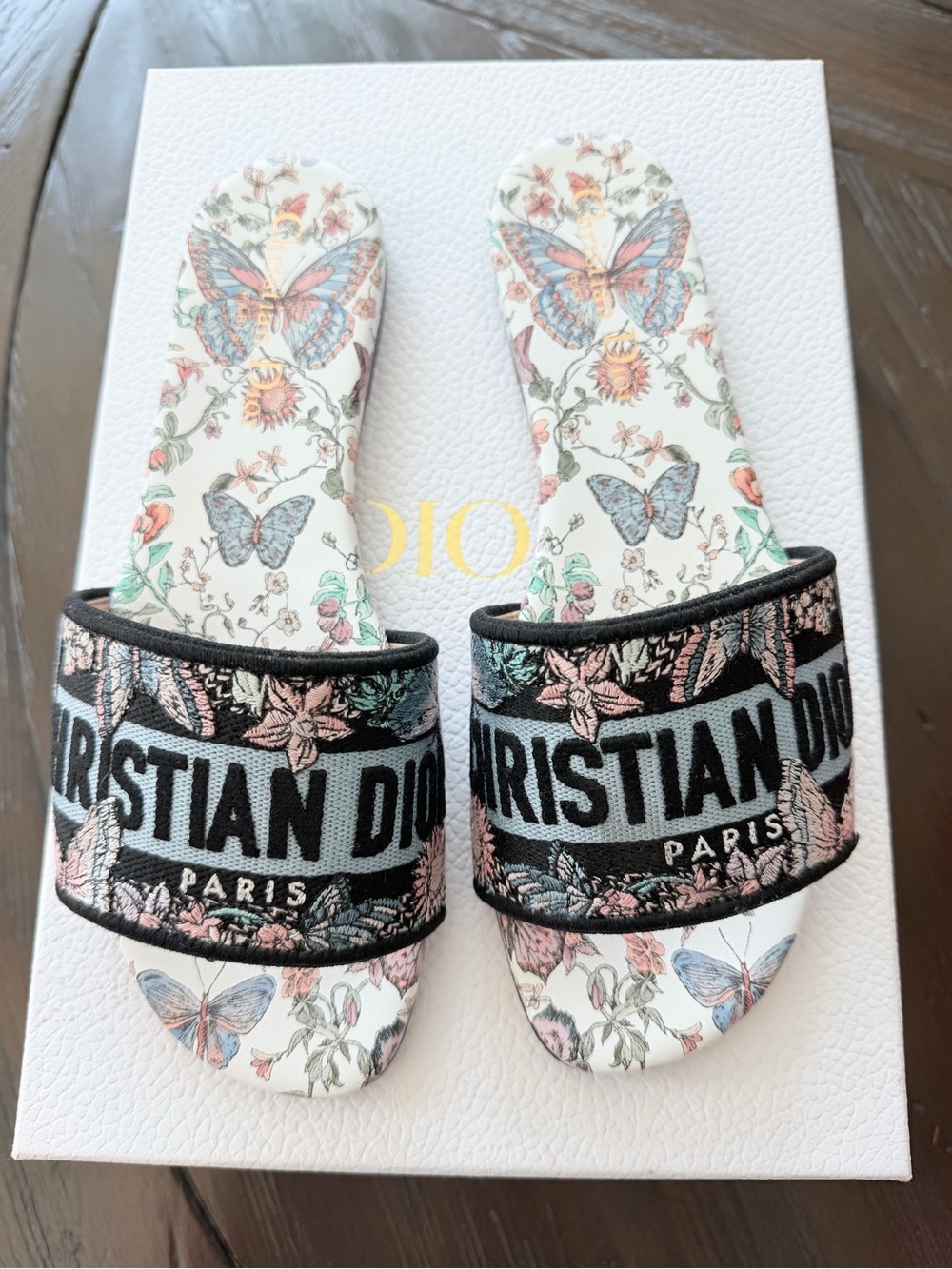 Dior Butterfly Sandal Slides